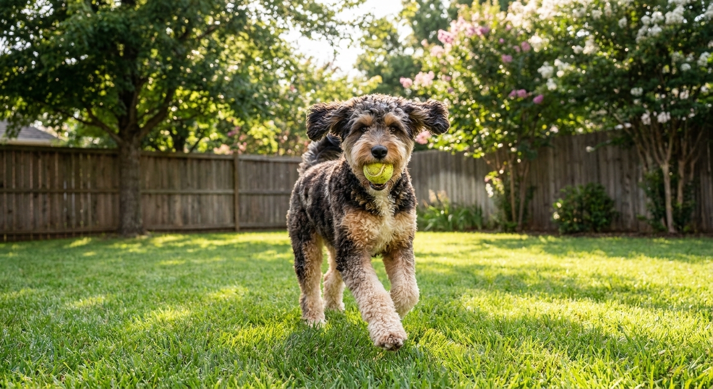 Aussiedoodle vs Bernedoodle